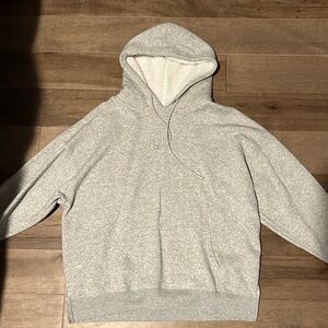 Aeropostale Light Gray Fleece Hoodie